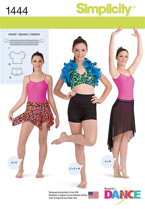 dancewear patterns